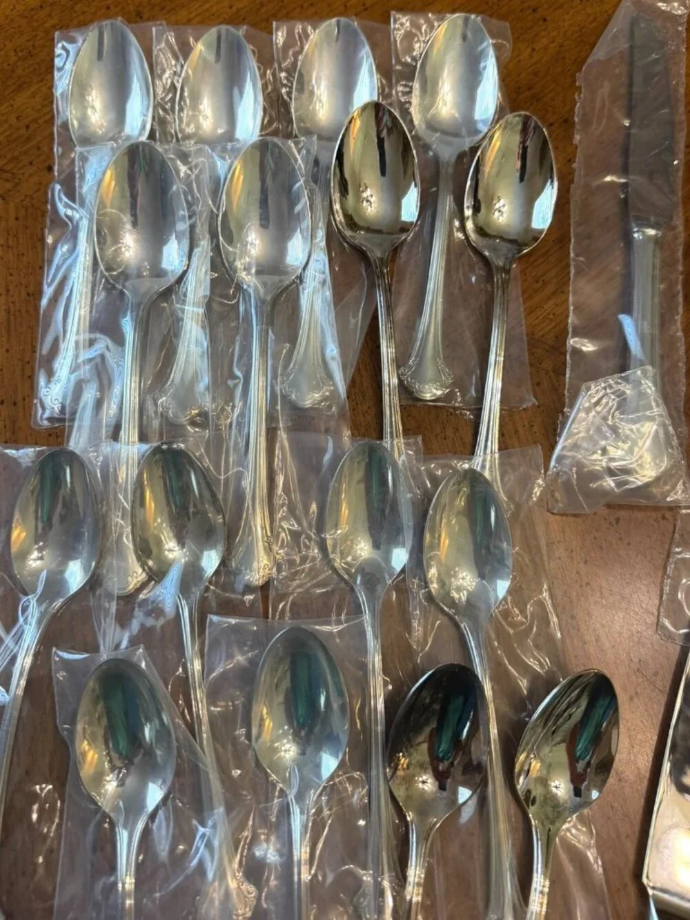 Towle Boston Chippendale Silverplate 40 Pc Flatware Set Service 8-NEW OTHER